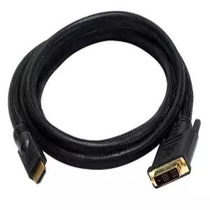 모노프라이스 HDMI-DVI 어댑터 케이블 - CL2 넷 재킷 포함 고속 24AWG 6피트 블랙