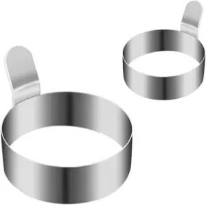 노바퓨즈 달걀 프라이 몰드 4종 세트 스테인리스 스틸 링 오믈렛 팬케이크