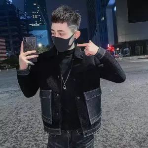 남성 모직 봄가을 상의 모직자켓 도톰함을 보온패션 슬림 다운 재킷 코트 더한 아우터 스러움과 점퍼 패피3