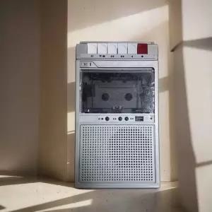 레트로 카세트플레이어 카셋트 테이프 녹음기 복고