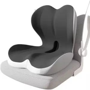 사무용 의자 자동차 및 휠체어용 시트 쿠션 요추 지지 베개 꼬리뼈 요통 좌골 치질 를 위한 메모리 폼