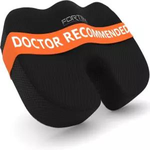 FORTEM 시트 쿠션 사무용 의자 책상 메모리 폼 시아티카 콕시엑스 꼬리뼈 압력 좌식 패드 게임용 앉는 베개