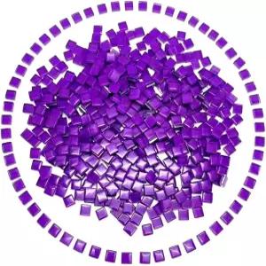 500G/ 1.1LB 벌크 크리스탈 모자이크 타일 다양한 색상의 불투명 유리 공예품 DIY 픽처 코스터 가정용 주방