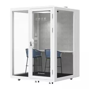 노래방부스 방음부스 연습장 카페 전화 실내 펜션 02 유리형-133x122x220CM