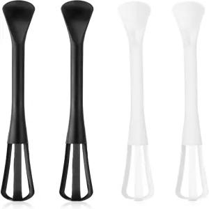 제프대드 4Pcs 다기능 미니 거품기 달걀 작은 요리용 거품내기 재료 섞기 소스 섞기용