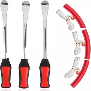 11.5인치 타이어 스푼 레버 3개의 림 프로텍터 오토바이 수리 키트 더트 바이크 잔디 깎는 기계 교체 도구