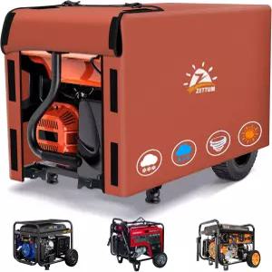 제텀 발전기 커버 24인치 - 600D 실외 헤비 듀티 방수 듀로맥스용 소형 장비 외부 웨스팅하우스 챔피언