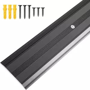 Jeekayi 알루미늄 금속 도어 임계값 바닥 전환 스트립 36인치 L x 2.4인치 W 0.1인치 H 평평한 프로파일