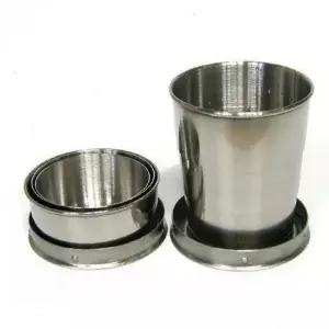 3단 접이컵 경량 스텐 등산컵 휴대용