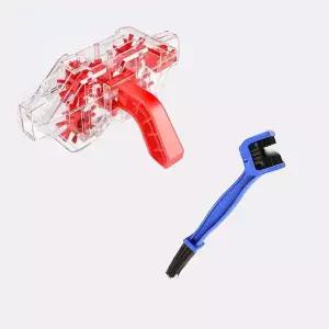 자전거 체인 청소 솔 세척 도구 세트 자전거타이어펑크수리