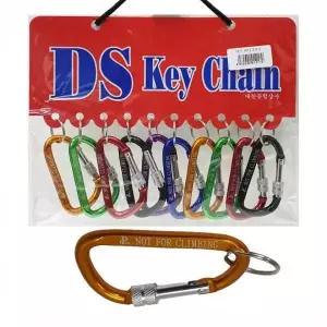 카라비너 열쇠고리 잠금장치 대형 10개