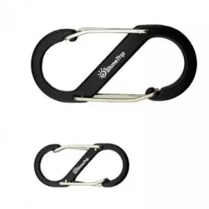 소형 카라비너 S형 클라이밍용 미니 4개