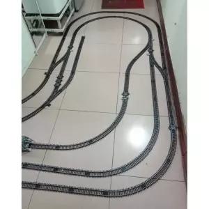 미니어처 기차 트랙 시물레이션 인테리어 소품