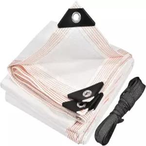 메카닉시티 가든 식물 그늘막 천에 그로밋 2x1m 5m 코드 메쉬 패브릭 햇빛 가리개 그물 흰색