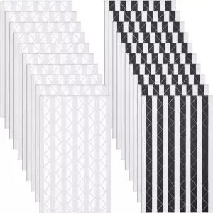 베메모 2040 조각 셀프 접착식 사진 코너 스티커 산이 없는 장착 DIY 스크랩북 앨범 메모리북 일기장