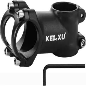 켈수 바이크 스템 31.8mm 경량 알루미늄 합금 60mm 90mm MTB 7도 핸들바 대부분의 자전거 산악 로드 BMX