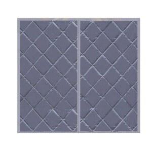 창문 방음재 스튜디오 원룸 커피색 블랙 접착식 탈부착 아이보리화이트 2장 140cm 겨울