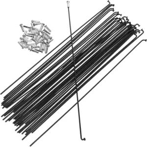 리오보 36세트 자전거 스포크 스틸 260mm 26인치 림 바이크 및 액세서리 부품 휠 e바이크 도로 차량 스위트