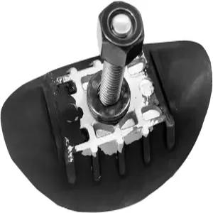 YTFRL 모터사이클 휠 림 잠금장치 고무 라이너가 장착된 1.6인치 타이어 클램프 모터크로스 더트 바이크