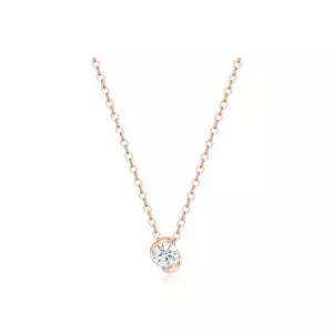 루미에르 핑크 실버 목걸이 SNSSVP08976M