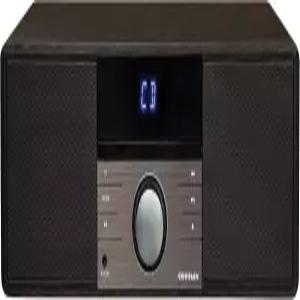 크로슬리 CR3502A-BK 메트로 블루투스 FM 시계 라디오 및 CD 플레이어 블랙