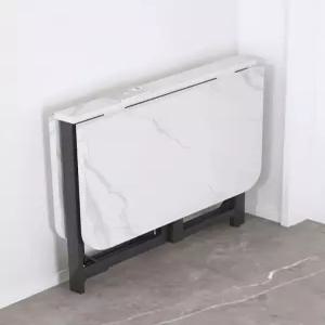 카페 테이블 확장형 폴딩 탁자 식탁 책상 식당 원형 우드 반원 카페테이블 원탁 다이닝