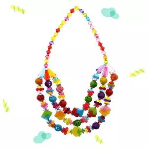 창의미술- 비즈 단품목걸이세트블럭TZNK003