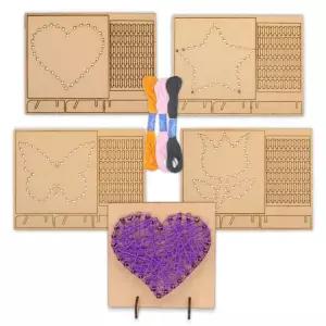 나무 스트링아트 세트 DIY