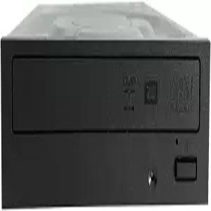 디지털 라이트온 IHAS124 24X SATA CD DVD/RW 듀얼 레이어 내부 버너 드라이브 라이터 - 블랙(대량 전용)