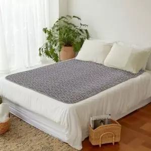 더블 안전보호 온수매트 EMF 9 중 도토온돌 온열 매트 전기 장판 요 방석 거실 카페트 담요 발열 캠핑 수면