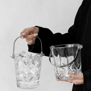 양주얼음통 와인쿨러 아이스버킷 얼음집게 다크그린골드 샴페인통 덴 위스키 소형 2L