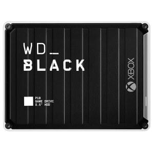 Xbox용 WD_BLACK 2TB P10 게임 드라이브 - 1개월 Xbox 패스, 휴대용 외장 하드 드라이브로 이동 중에도 라이브러리에 액세스 WDBA6U0020BBK-WESN
