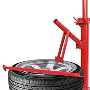타이어 탈착기 장착 정비 자동차 분해 교체 간이형 기계