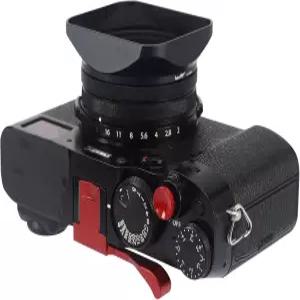 49mm 어댑터 링 메탈 캡이 있는 Haoge LH-X200B 사각 렌즈 후드 후지필름 X100VI x-100v x100v x100t x100s