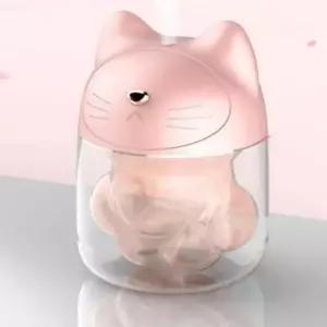 USB 고양이모양 무드등 가습기 간절기 차량용 겨울 미니 건조