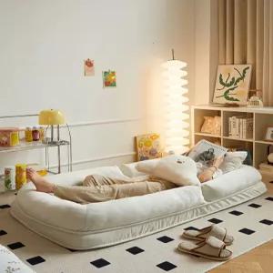 쇼파베드 1인용빈백 침대 소파 쿠션 원룸 집순이 조절 침실 리클라이너 접이식 싱글 빈백