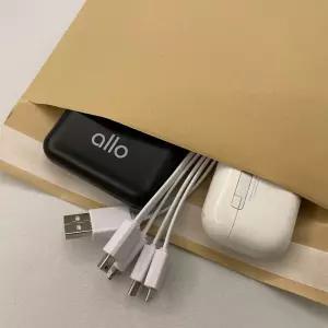 전자제품 포장 크라프트 뽁뽁이 안전봉투 택배봉투 에어캡 중 10p