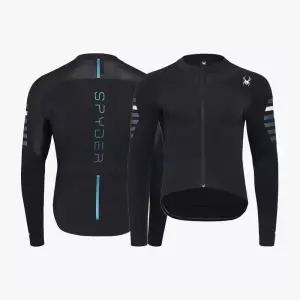 스파이더 남성 사이클 프로웹 라드패드 롱 슬리브 저지 SPHPCNFT501MBLK 1778599