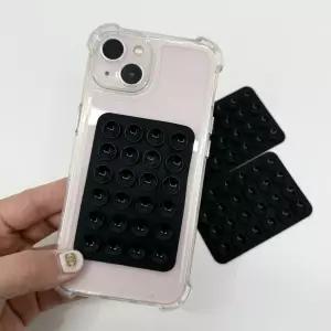 핸드폰 뽁뽁이 흡착패드 블랙