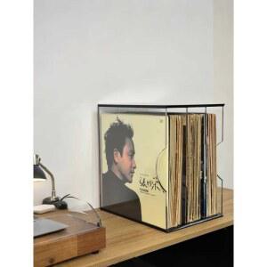 LP장 투명 아크릴 엘피 레코드판 단일 보관 꽂이 장식 CD
