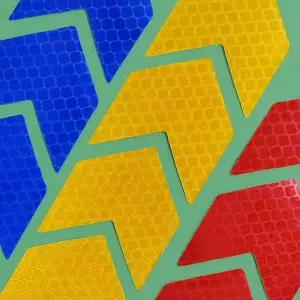 컬러 화살표 반사 스티커