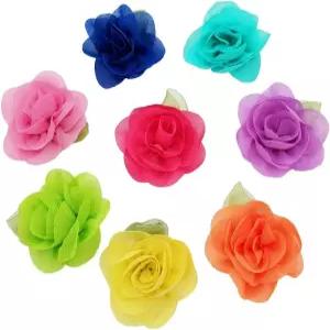 PET SHOW 작은 개 목걸이 고양이 토끼를 위한 보우티 강아지 중형 부착 꽃 보우 반려동물 보우크노트