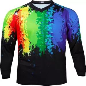 엘리먼트 레이스웨어 파워스포츠 유니폼 사이클링 MTB 자전거 산악 저지 셔츠 청소년용