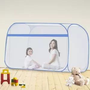 사각 모기장 접이식 휴대용 1인용 원터치 모기장 캠핑 여름