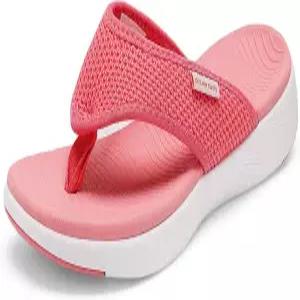 드림 페어 여성 아치 지지대 소프트 쿠션 플립 플랍 통 샌들