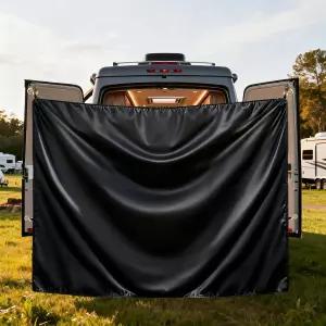 자석 및 자동차 프라이버시 커튼 7.5x6피트 방수 해치백 카바나 - SUV 밴용 조절식 뒷문 커버 캠핑 샤워기