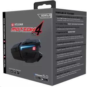 유클리어 디지털 모션 4 라이트 블루투스 헬멧 통신 시스템(싱글 키트)