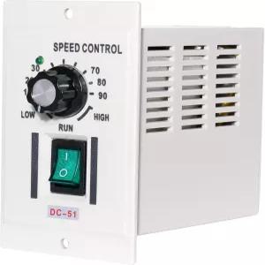 400W 영구 자석 DC 모터 속도 조절기 AC 110V 입력 및 0 - 90V 출력의 전기 노브 조절 가능