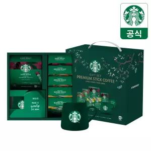 네슬레 26 스타벅스 프리미엄 선물세트 머그 아메리카노 스틱커피 80개입 1개
