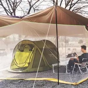 야외 모기장 텐트형 사각 휴대용 캠핑 모기장 바깥 가족 타프스크린 차량용 그늘막 차박 용품 타프 아래